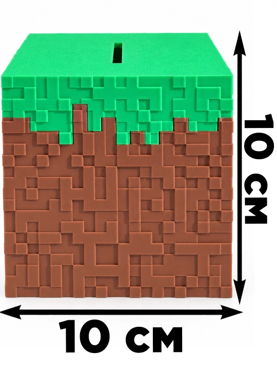 Minecraft o't bloki pul banki / Minecraft o't bloki (3D bosilgan)