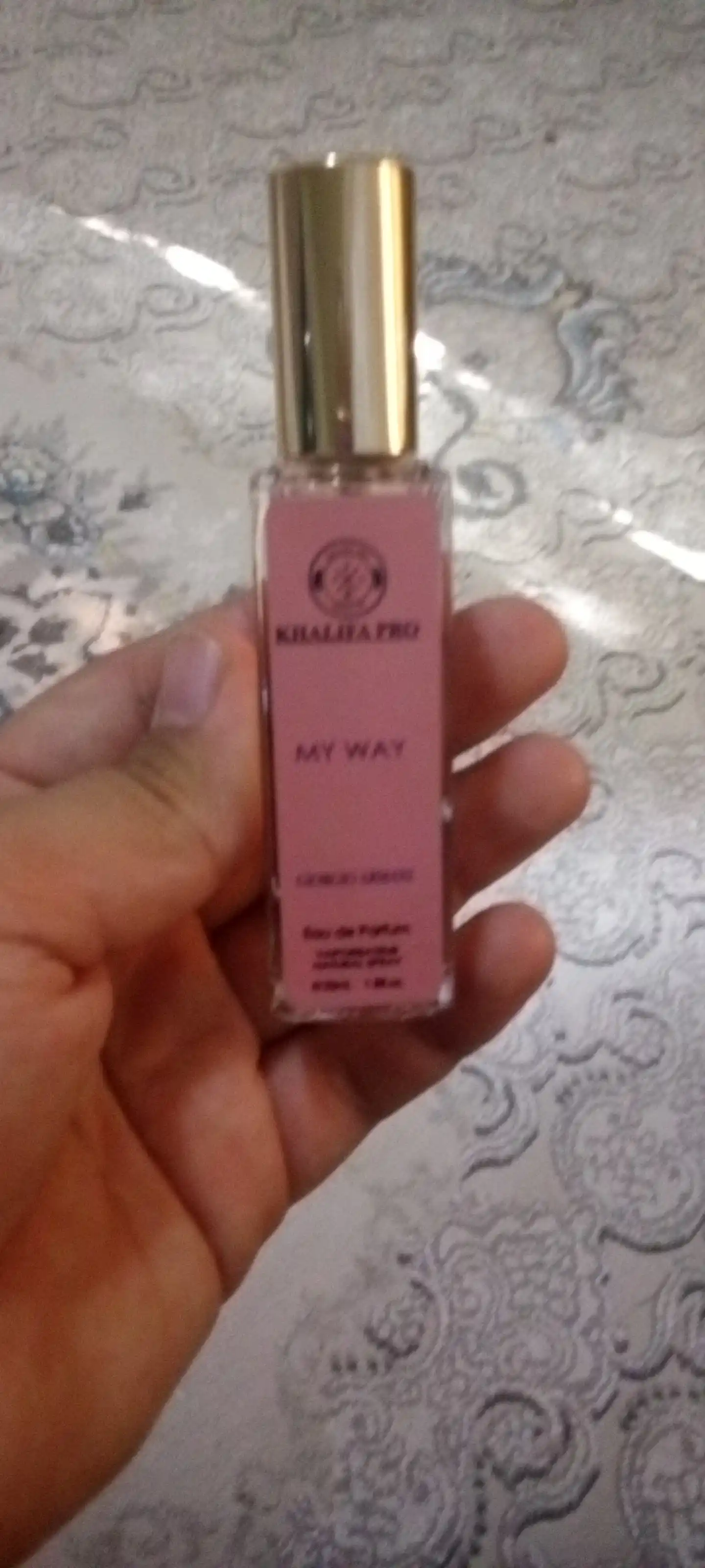 Atir My Way, ayollar va qizlar uchun parfyumlangan suv My Way, probnik
