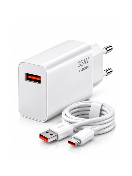 33W 67W 120W zaryadlovchi adapter + Type-C kabel