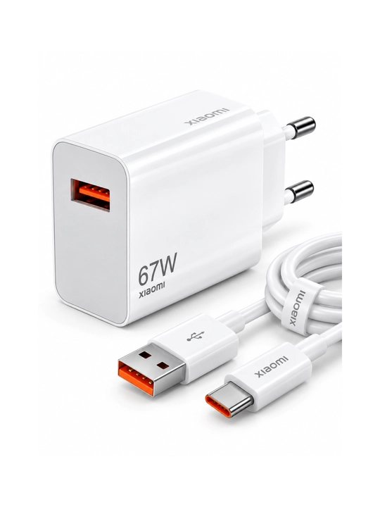 33W 67W 120W zaryadlovchi adapter + Type-C kabel