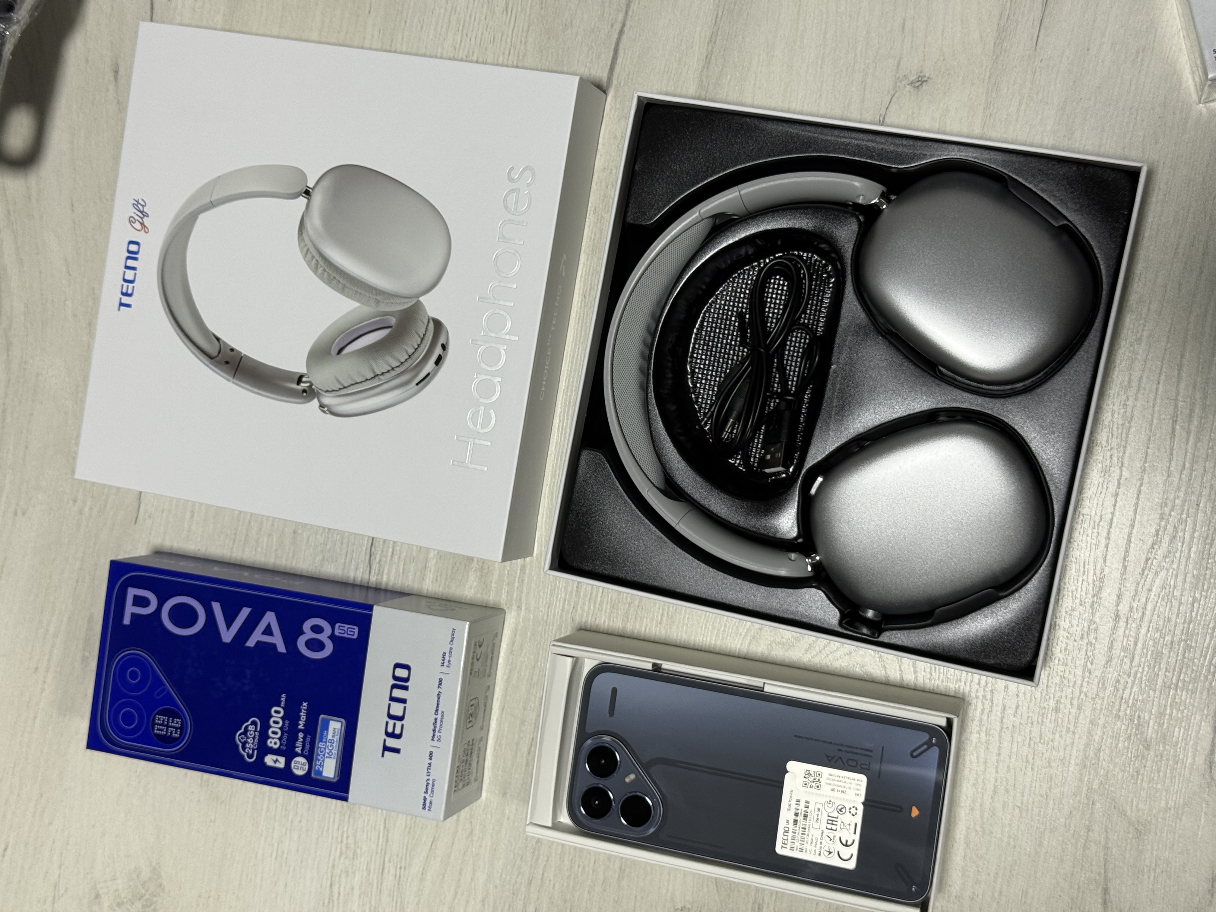 Игровой смартфон TECNO POVA 8/ телефон Tecno Pova 8 Pro, 5G, 8/256 GB