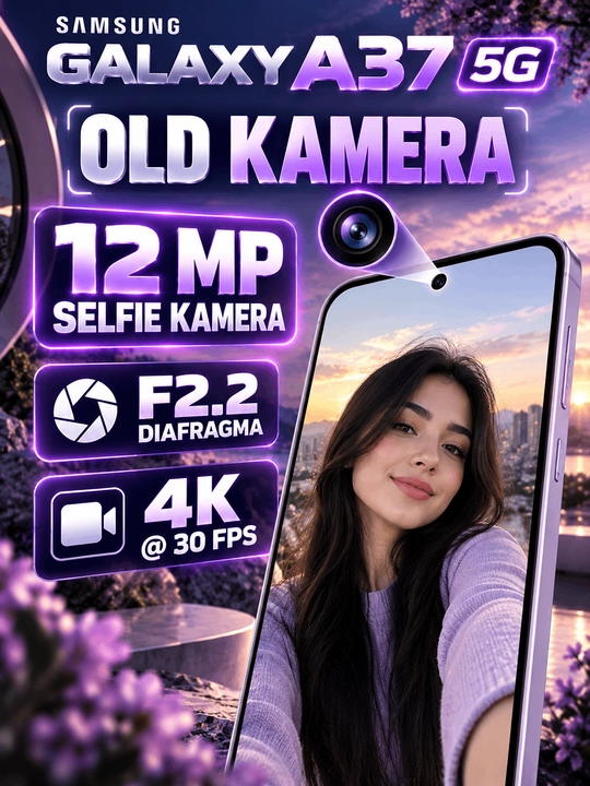 Samsung Galaxy A37 5G -- AMOLED, 50 MP kamera