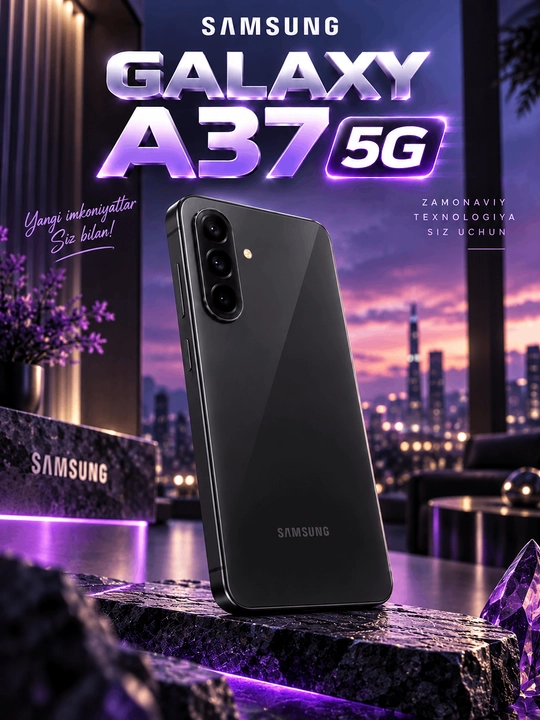 Samsung Galaxy A37 5G -- AMOLED, 50 MP kamera - 