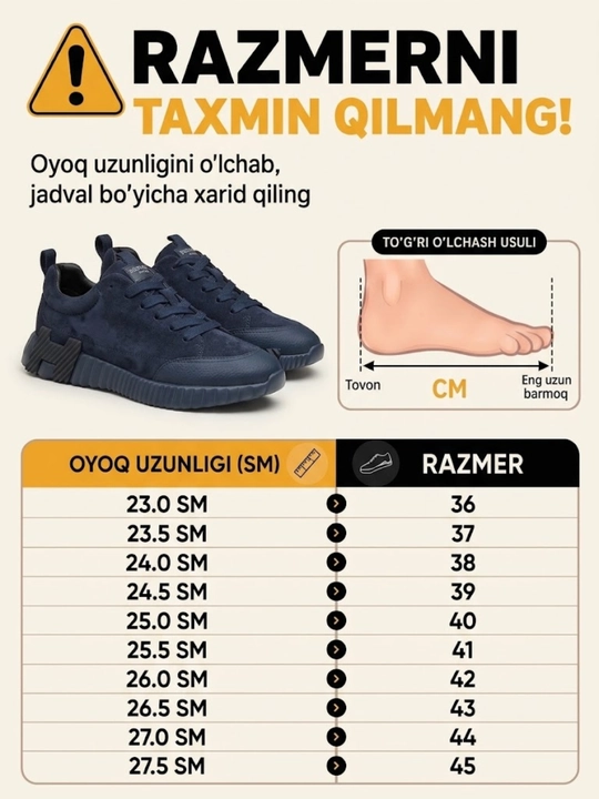 Erkaklar va ayollar uchun krossovkalar Hermes, kuz-qish uchun, 40-44
