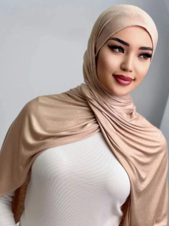 Kashka sharf ayollar uchun – hijob, bosh ro‘mol, yumshoq va qulay - 