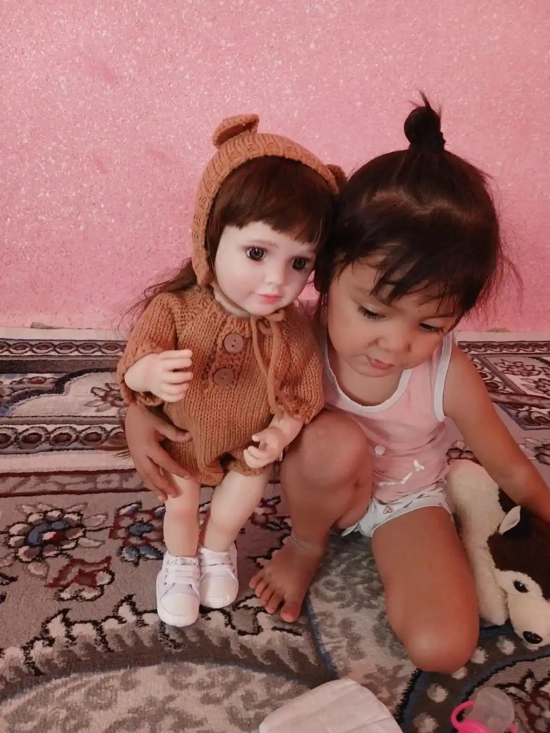 FIDGO BABY Lovely qo‘g‘irchog‘i, 55 sm, silikon, realistik xususiyatlarga ega