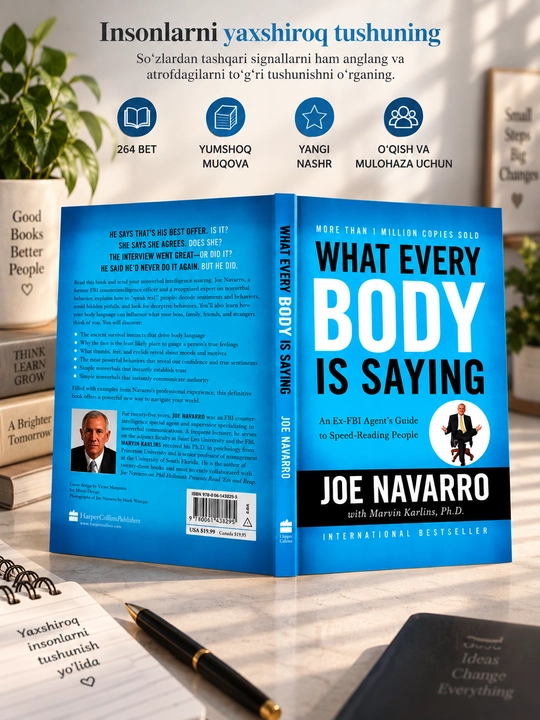 What everybody is saying. Joe Navarro, Marvin Karlins (Книга на английском языке)