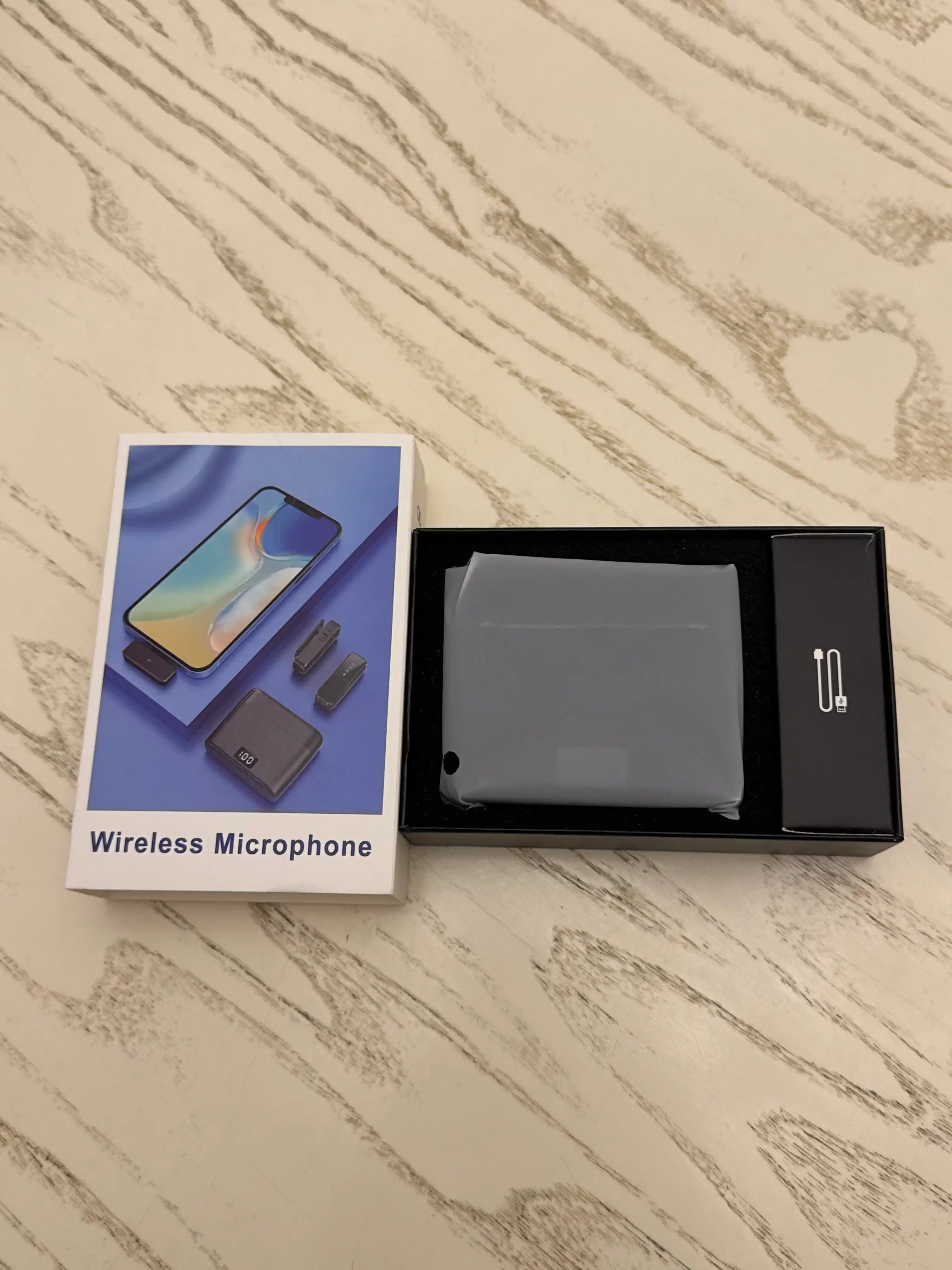 Микрофон петличный беспроводной для Android и IPhone TYPE-C