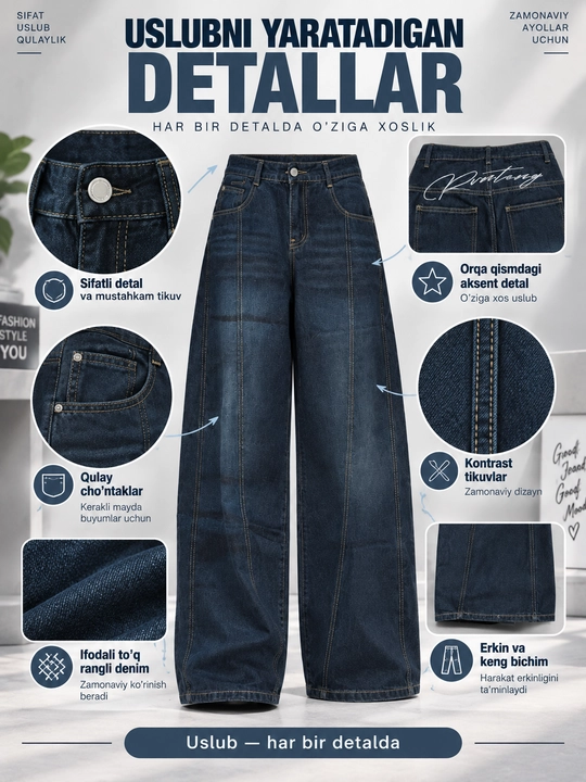 Ayollar Y2K jinsi shimlari, keng, oversize, baggi shimlar ayollar uchun jinsi