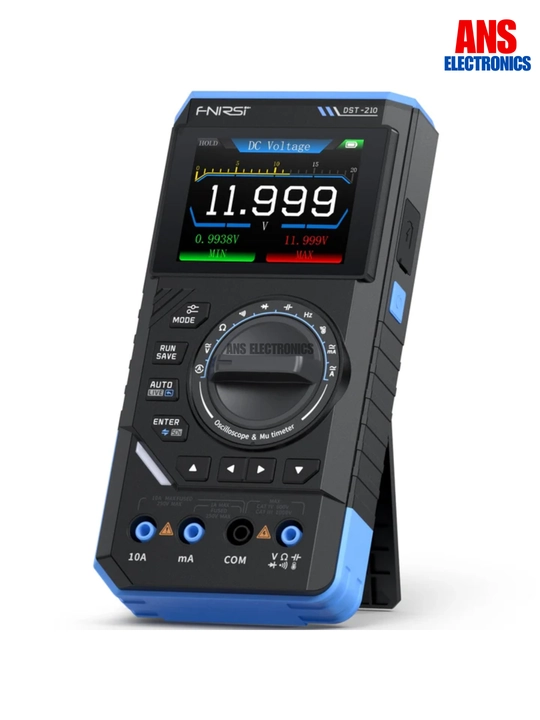 Тестер FNIRSI DST-210 3в1: осциллограф, мультиметр, генератор - 