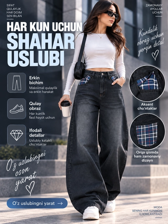 Ayollar Y2K jinsi shimlari, keng, oversize, baggi shimlar ayollar uchun jinsi