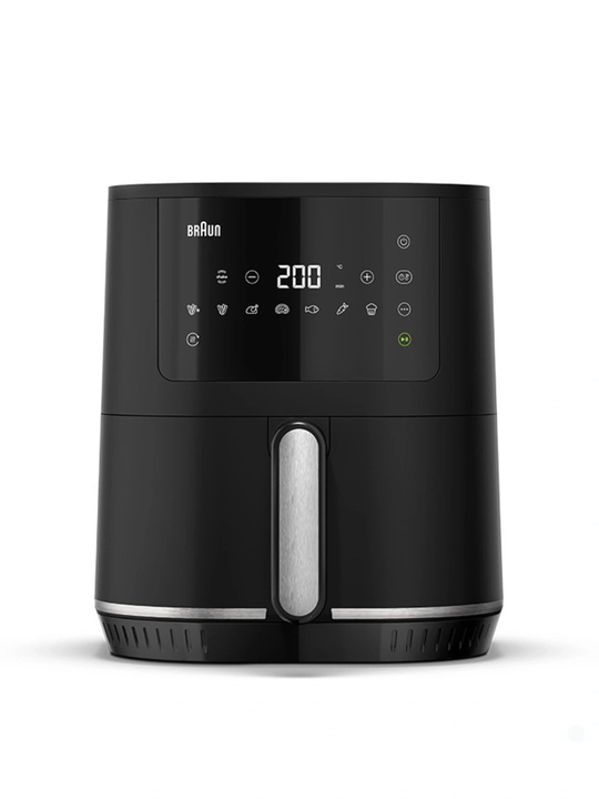 Аэрогриль Braun MultiFry 3 HF3030, 4,3 л, 1500 Вт, 8 программ, сенсорное управление