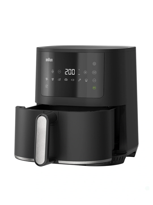 Аэрогриль Braun MultiFry 3 HF3030, 4,3 л, 1500 Вт, 8 программ, сенсорное управление