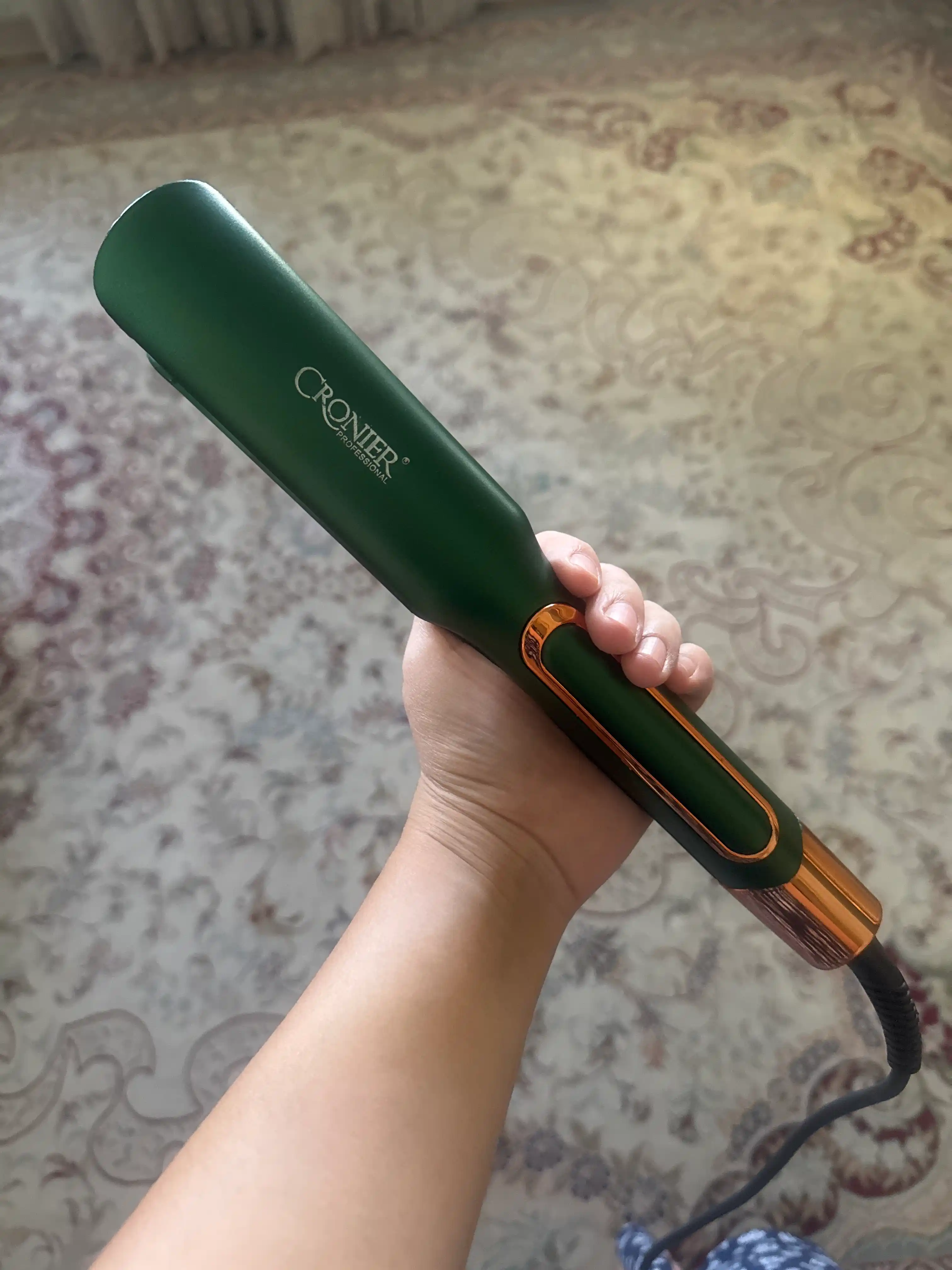 Professional soch uchun gafri dazmol Cronier CR-926a, CR-919, keramik plastinali