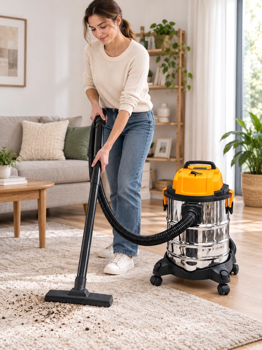 COOFIX Промышленный пылесос, пылесос для дома, электрический пылесос 30 л 1200 Вт