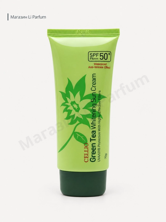 Cellio SPF 50+ PA+++ солнцезащитный крем с гиалуроновой кислотой