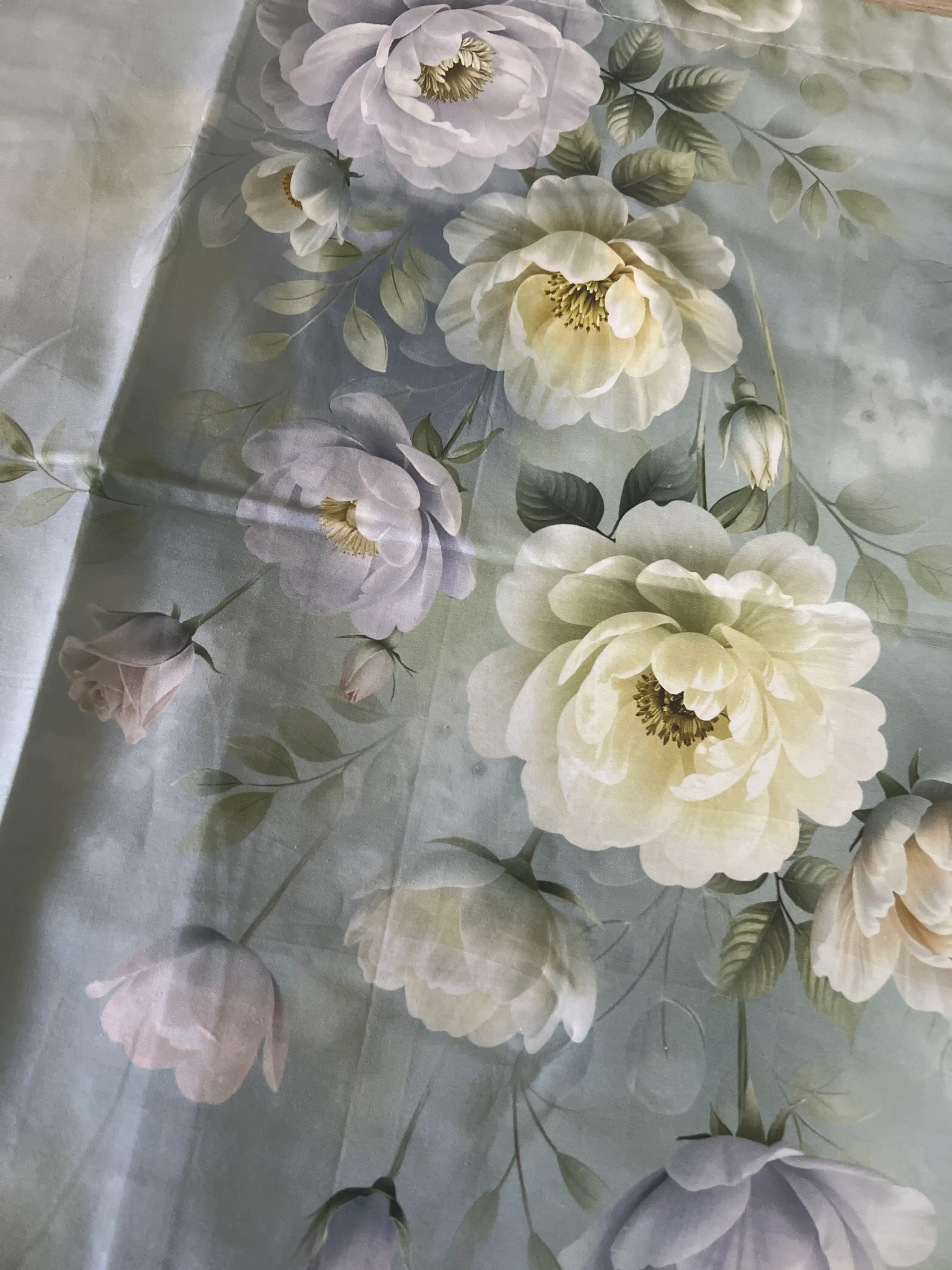 Комплект наволочек Super Satin премиум 100 % хлопок, 50х70 и 70х70 см, 2 шт, с цветами