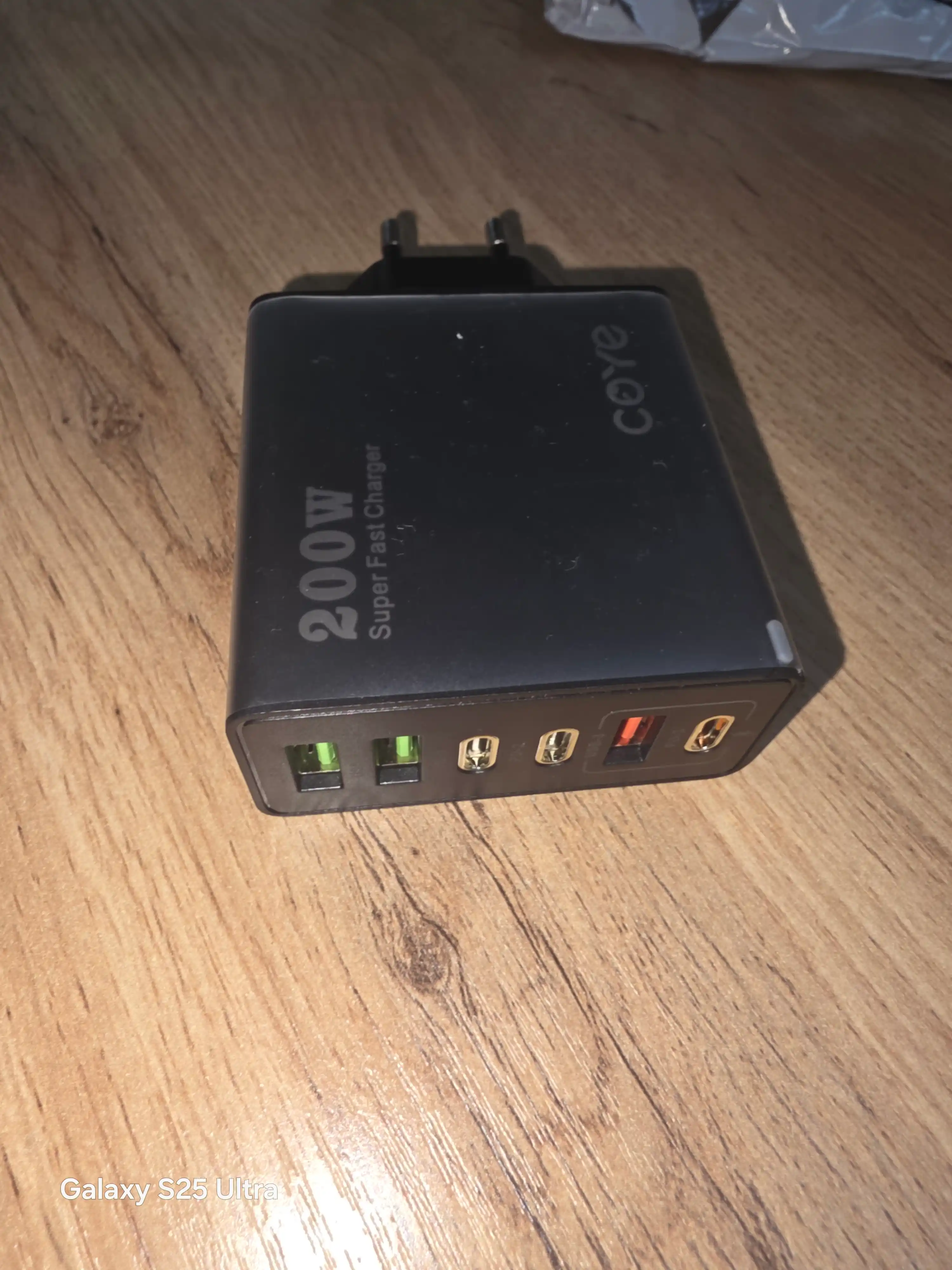 Блок питания, 200W,  6 портов (USB-A и Type-C PD) TURBO зарядка,адаптер, зарядчик