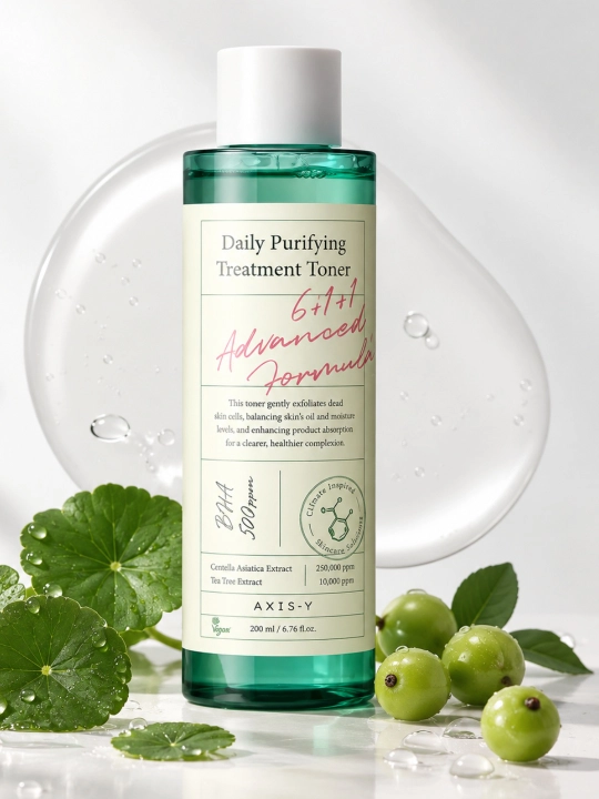 Centella va BHA kislotasi bilan kunlik tozalovchi tonik AXIS-Y, 200 ml