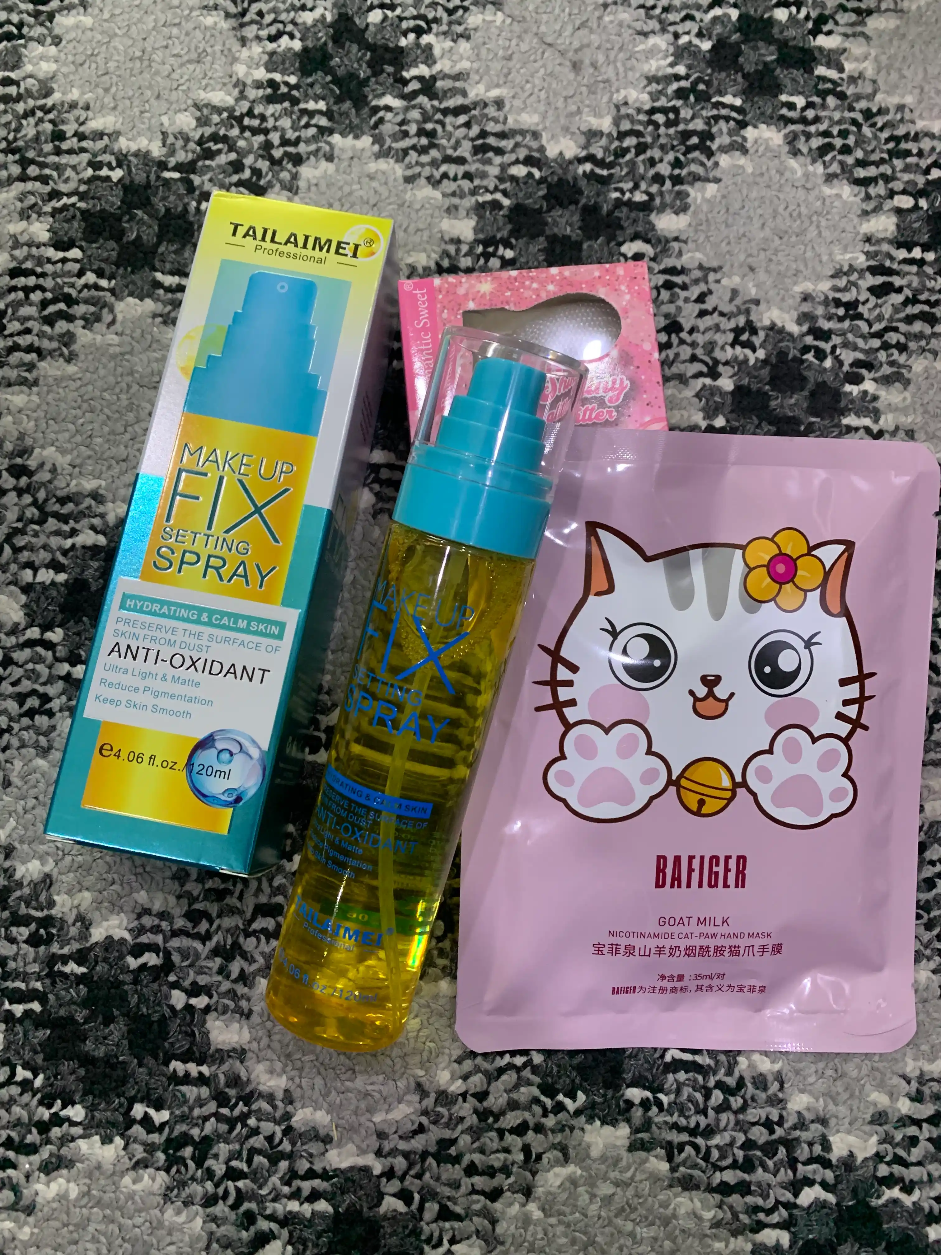 Спрей фиксатор для макияжа, увлажняющий, Make Up Fixer
