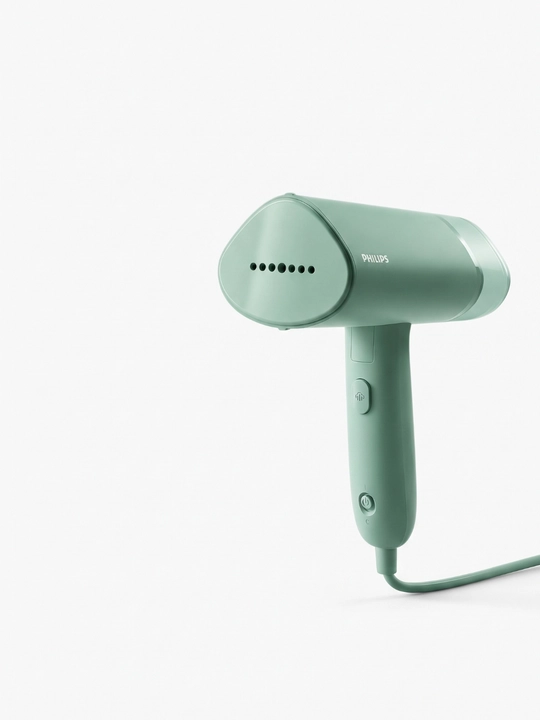 Ручной отпариватель для одежды Philips STH3010, компактный паровой утюг, мятный