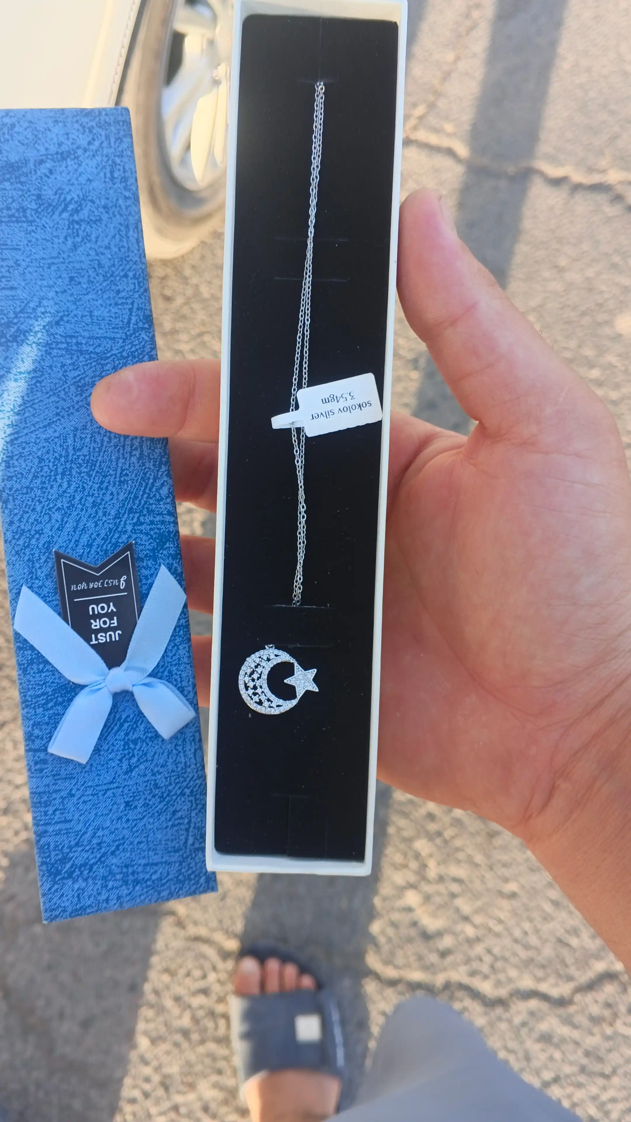 Ayollar uchun 925 probali kumush sepochka, kumush zanjir, bo‘yinga taqiladigan taqinchoq