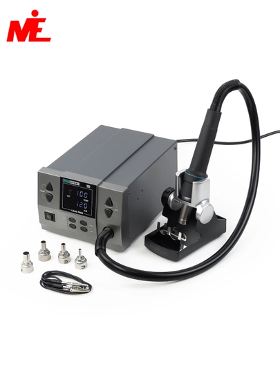 SUGON 8610D+ 1000W паяльная станция Hot Air, 100–500°C, для SMD/BGA - 