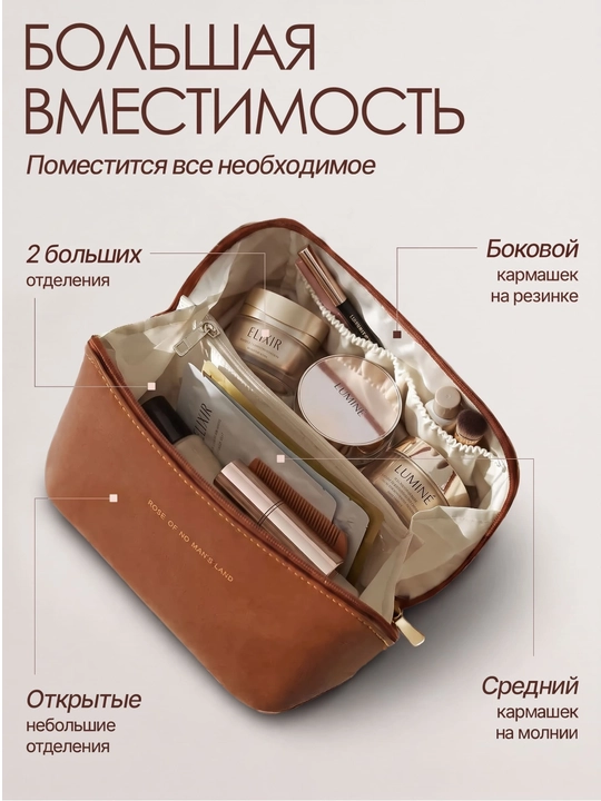 Косметичка, органайзер для косметики для женщин и девушек