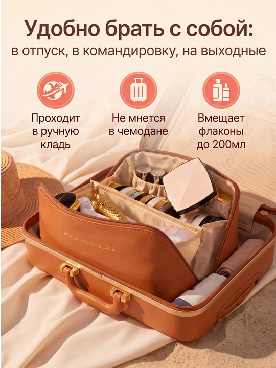 Косметичка, органайзер для косметики для женщин и девушек