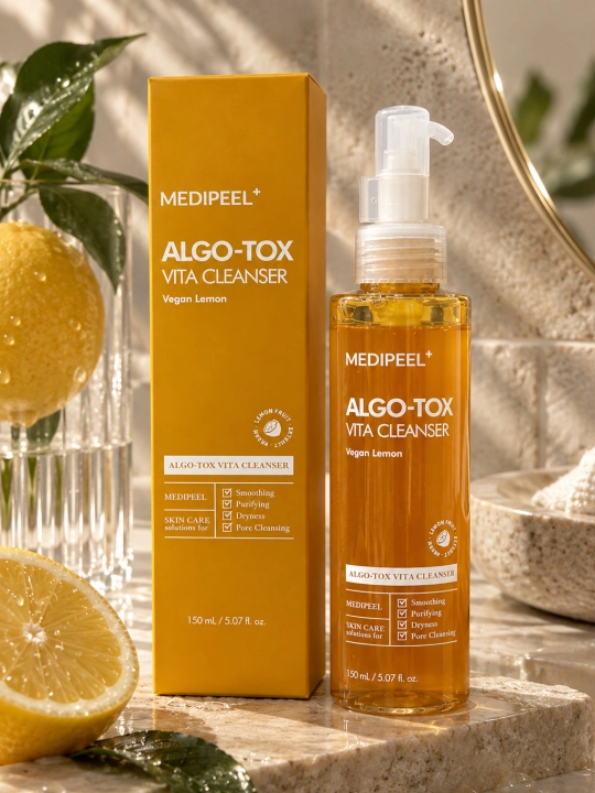 Medi-Peel Algo-Tox Vita Cleanser vitaminli yuz yuvish geli - 