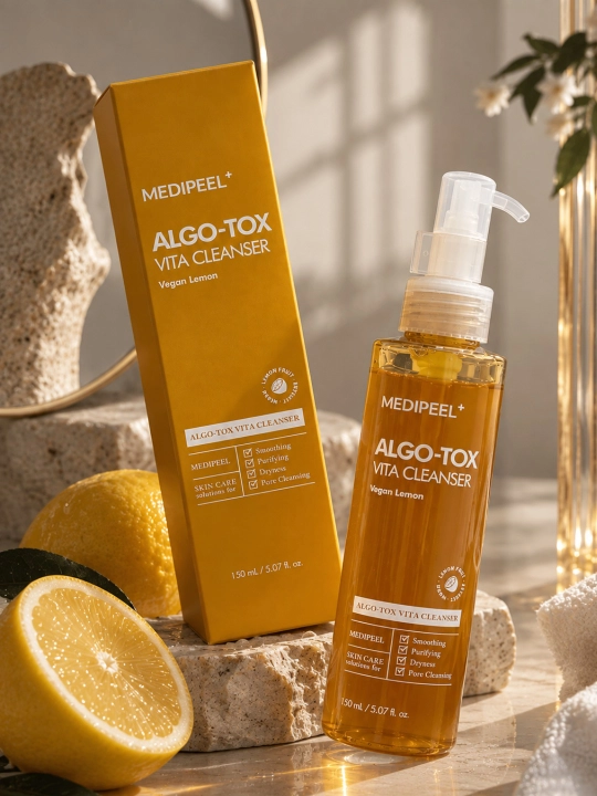 Medi-Peel Algo-Tox Vita Cleanser vitaminli yuz yuvish geli
