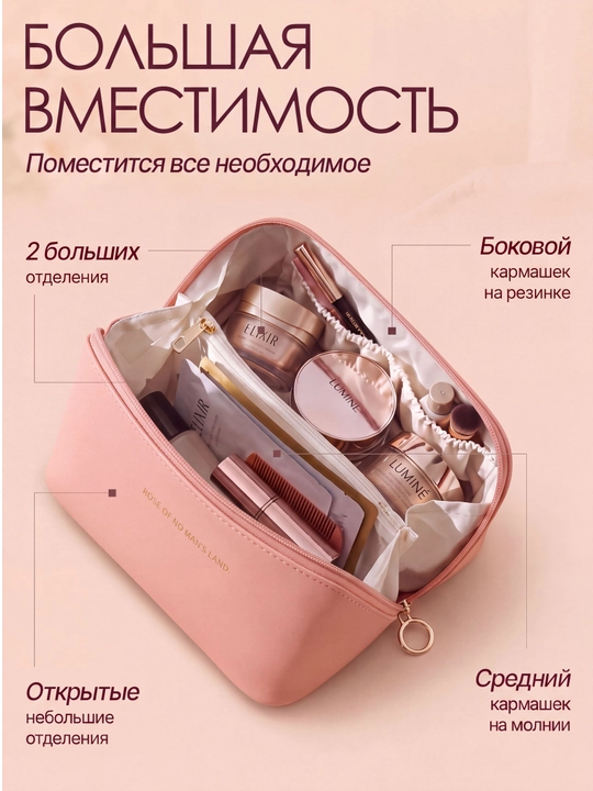 Косметичка, органайзер для косметики для женщин и девушек