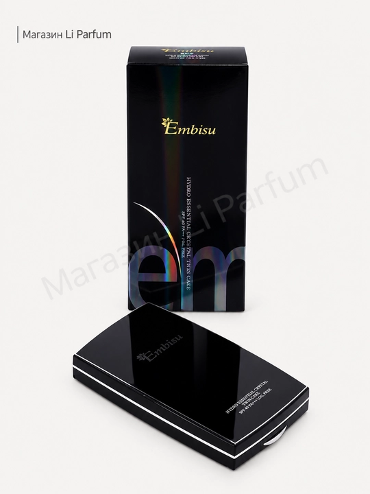 Embisu Hydro Essential Crystal Twin kukuni, barcha teri turlari uchun, SPF 40, 21 tusli