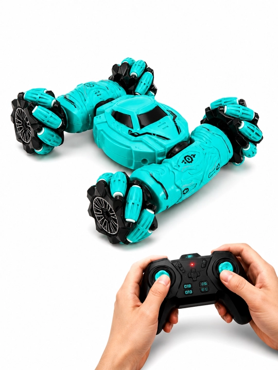 Stunt Car RC boshqaruvli mashina, 360° drift, qo‘l harakati bilan boshqaruv