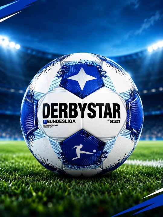 Футбольный мяч Derbystar Bundesliga – Для тренировок и игр - 