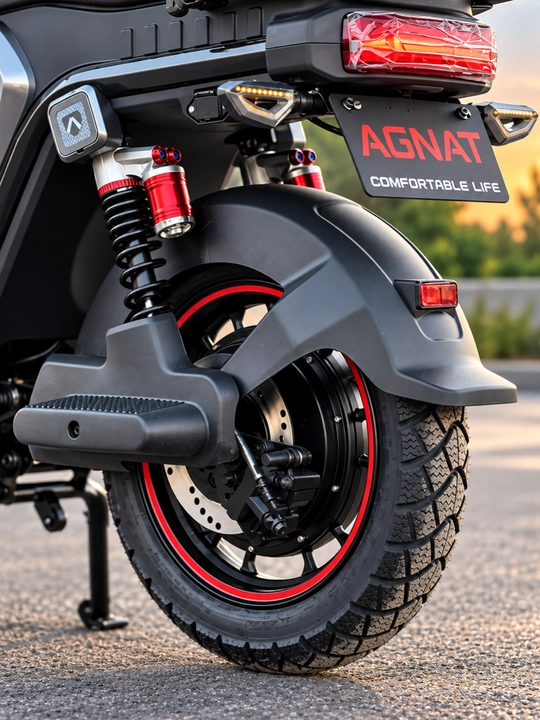 AGNAT 16LS Электроскутер, 800W, 60 км/ч, 72V 20Ah, 6 аккумуляторов, запас хода 60 км