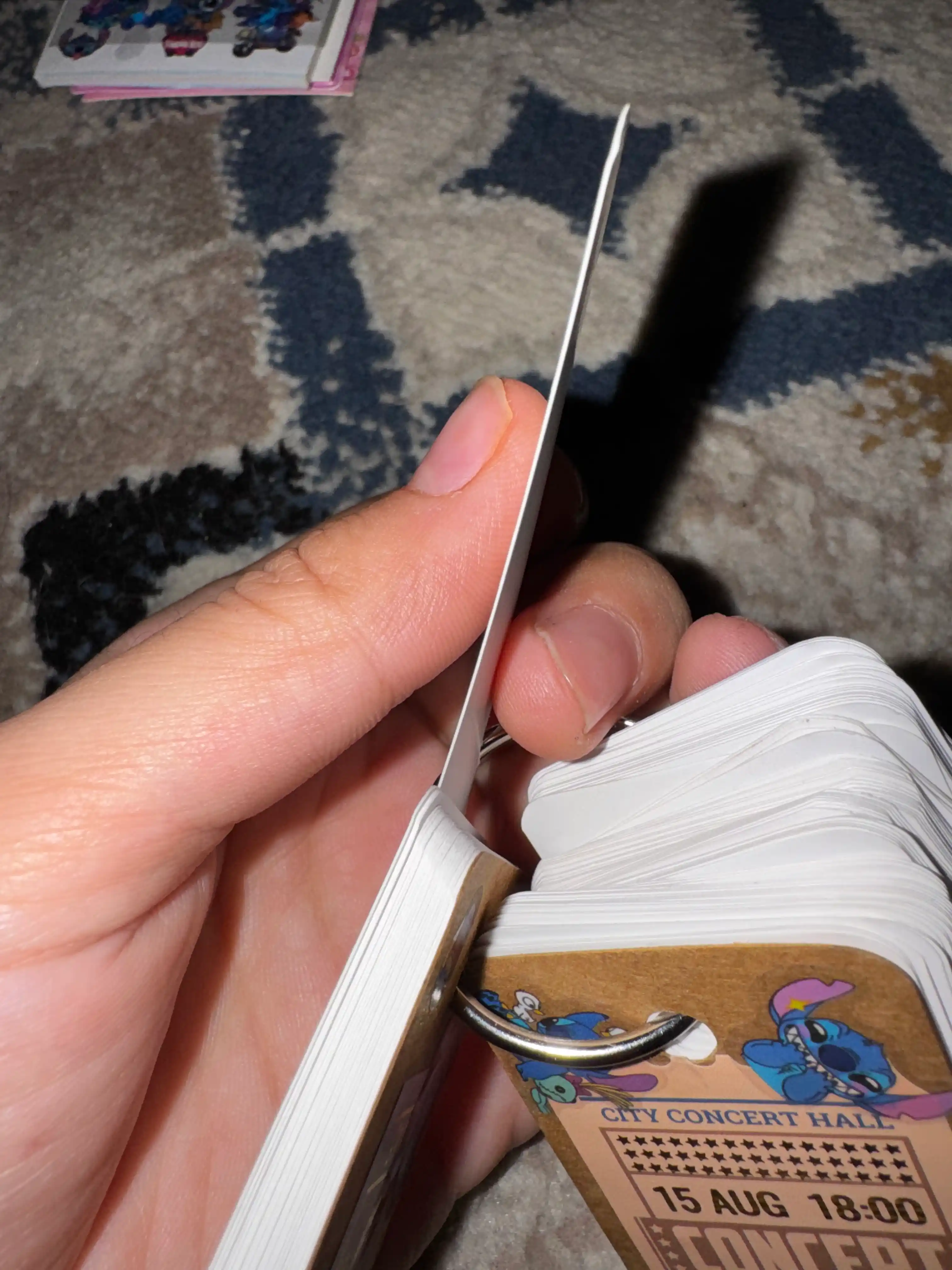 Flash card, stikr, soʻz yodlash uchun karta toplami 100 varoqchali
