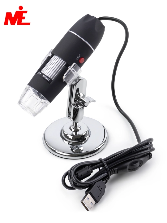 Цифровой USB-микроскоп Magnifier SuperZoom 50–500X, с LED-подсветкой - 