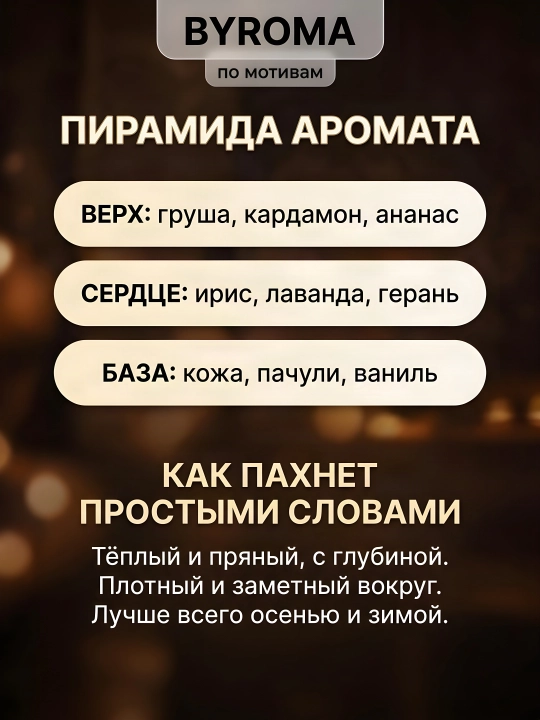 Парфюм мужской по мотивам Gentleman, стойкие духи, парфюмерная вода, 50/100 мл