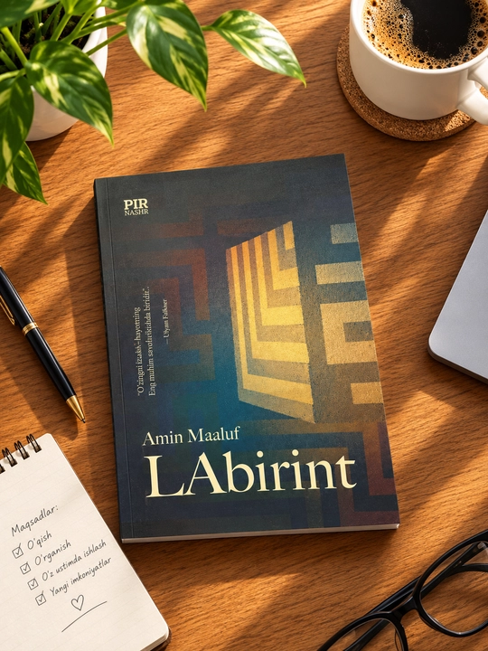 Книга PIR NASHR «Лабиринт» — Амин Маалуф - 