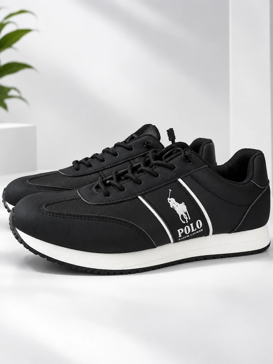 Черные мужские кроссовки Polo Ralph Lauren