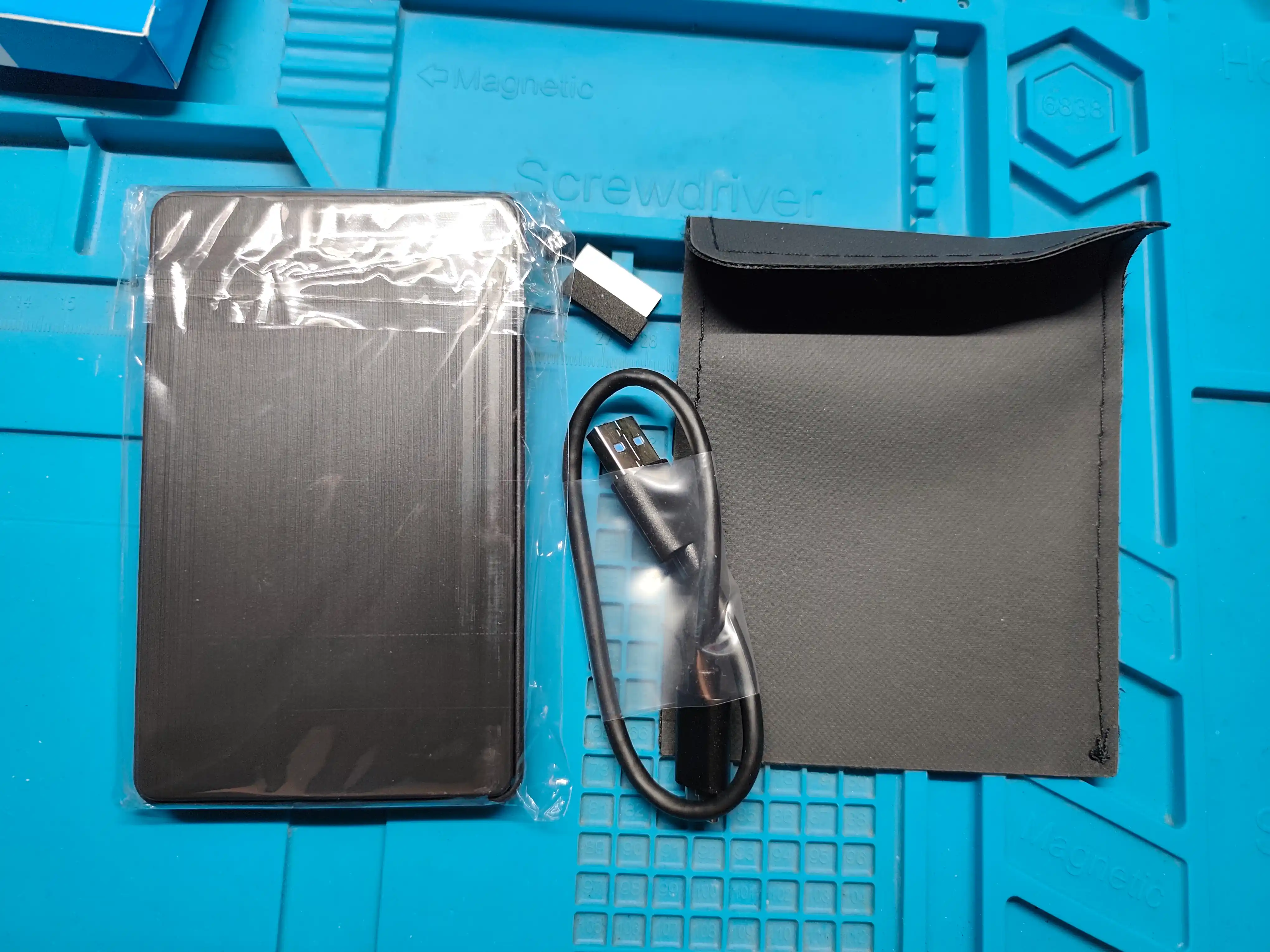 2.5" HDD/SSD tashqi qattiq disk korpusi, USB 3.0, SATA, External Case