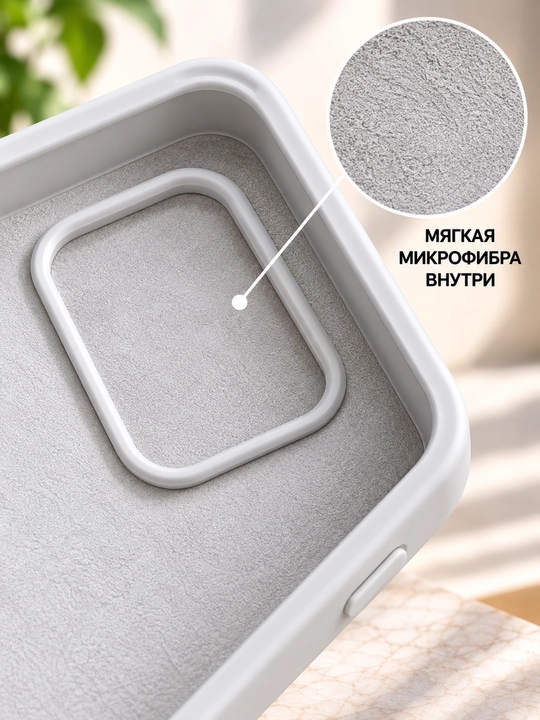 Силиконовый чехол iPhone 17 Pro