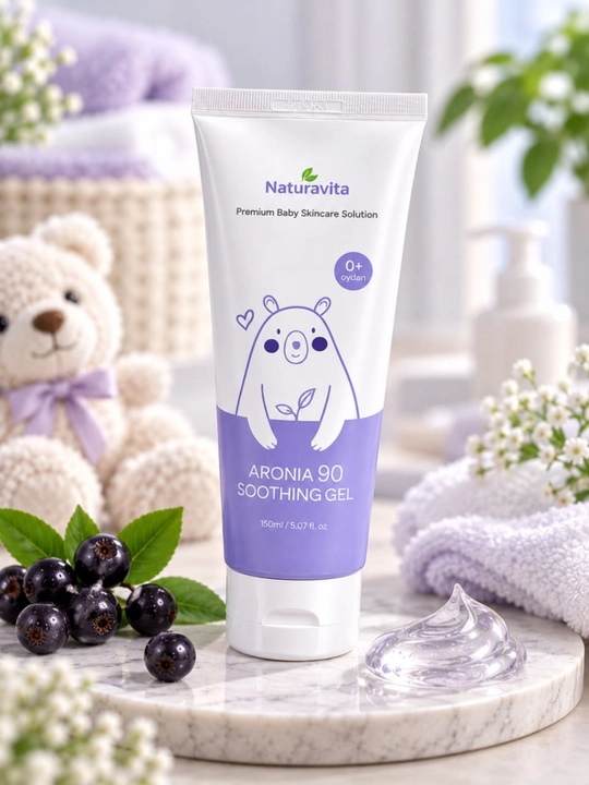 Yangi tug'ilgan chaqaloqlar uchun, Naturavita Aronia 90% tinchlantiruvchi gel, 150 ml