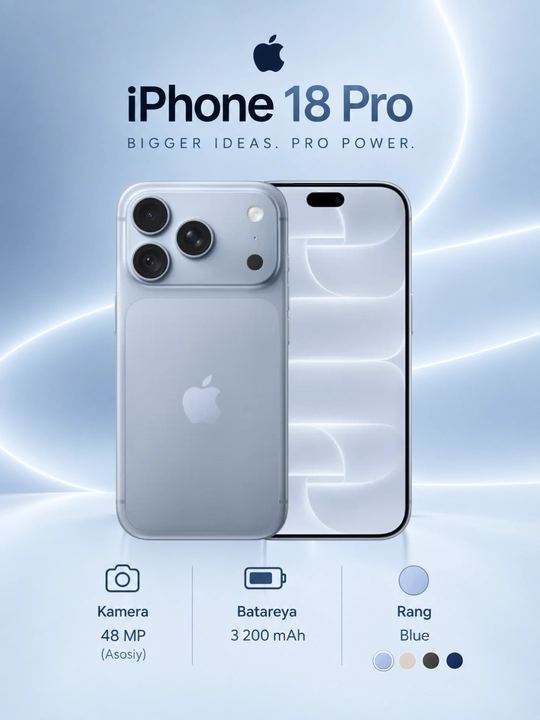 IPhone 18 Pro/Pro Max, 256, 512 , 1 ТБ , 2 ТБ / IMEI зарегистрированы - 