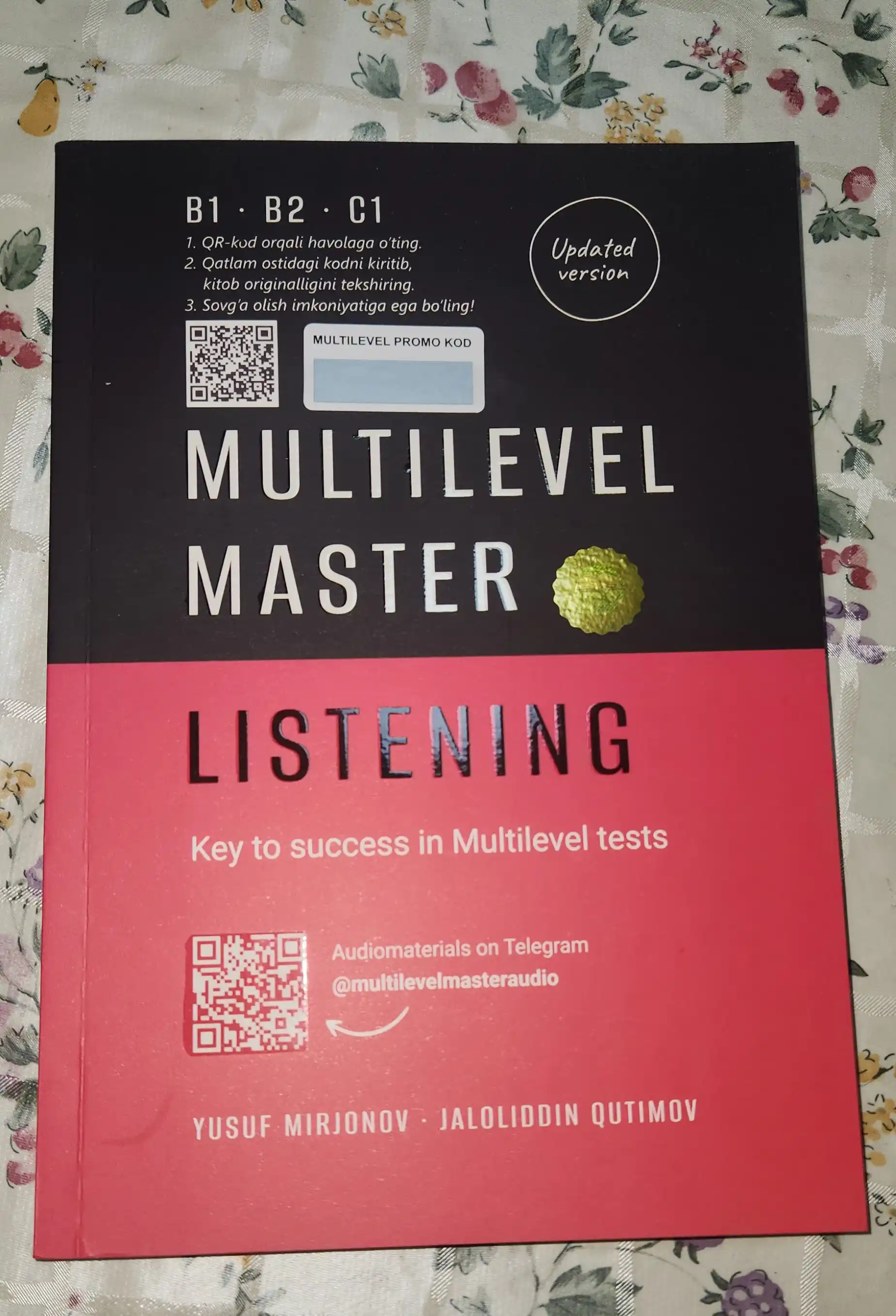 Multilevel Master ingliz tili kitobi Multilevel testiga tayyorlov kitob