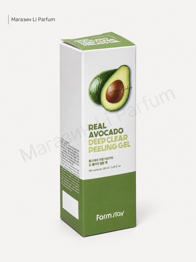 Гель-пилинг для мягкого и глубокого очищения кожи Farm Stay Deep Clear Peeling Gel, 100 мл - 