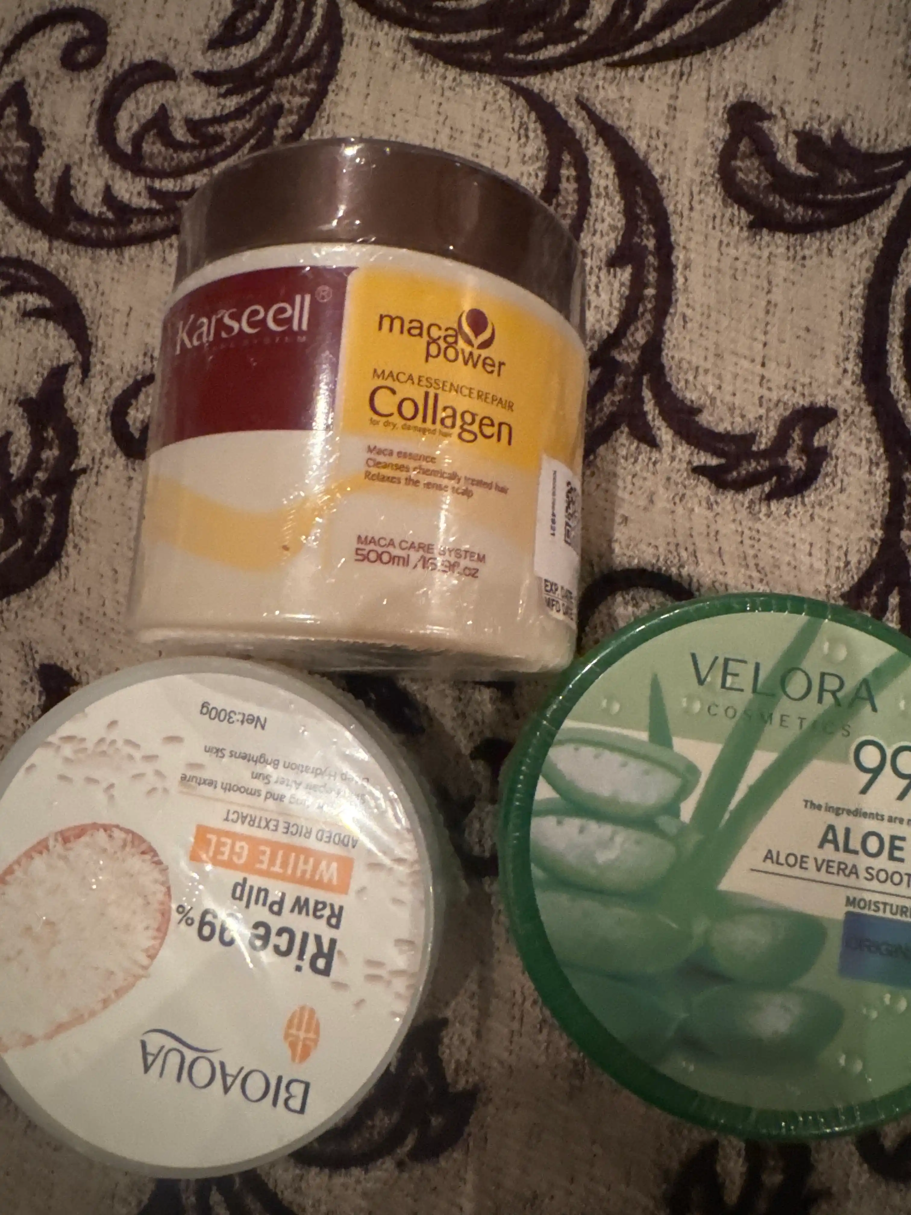 Маска для волос Karseell Collagen Hair Mask, для поврежденных волос, 500 мл