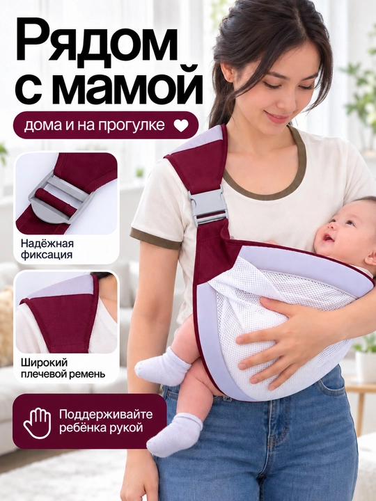Переноска для детей, эргорюкзак, слинг с хипситом и кенгуру для новорождённых