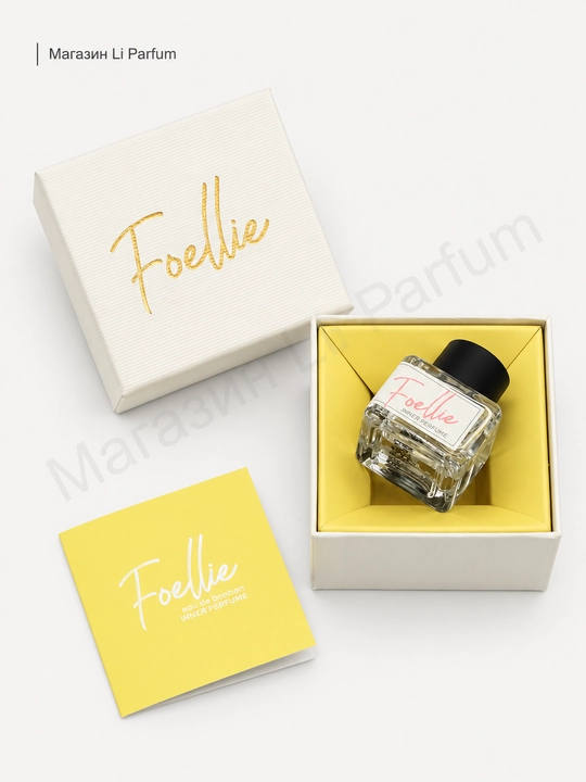 Foellie Inner Perfume Qizlar uchun tabiiy moyli hushbo'y suv Nozik hidli Ayollar uchun - 